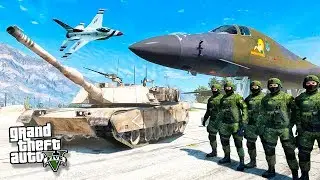 АРМИЯ РОССИИ ПРОТИВ США В ГТА 5 МОДЫ! ТРЕТЬЯ МИРОВАЯ ВОЙНА ОБЗОР МОДА GTA 5! ГТА МОД (GTA 5 Mods)