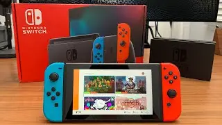 Nintendo Switch v2 Unboxing and Overview in 4K