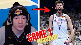 ZTAY reacts to Mavericks vs Thunder Game 1!