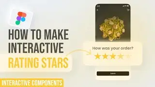 Figma Star Rating Animation | Interactive Components