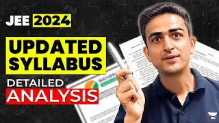 JEE 2024 Updated Syllabus Detailed Analysis | Maths