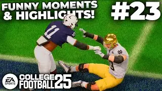 COLLEGE FOOTBALL 25 FUNNY MOMENTS + HIGHLIGHTS #23