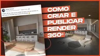 COMO FAZER UM RENDER 360º - PASSEIO VIRTUAL NO 3DSMAX | ARCHVIZ | ANDER ALENCAR