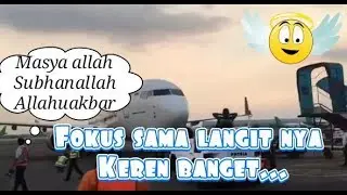 Subhanallah..! Keren banget langit soetta di sore hari #dedekurniawan