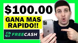 FREECASH $100 🤑 TRUCOS para GANAR DINERO MÁS RÁPIDO en FREECASH 🤑 $100 Gratis en Paypal con Freecash