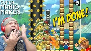 I'M SO F#%KING DONE WITH THESE LEVELS! [SUPER MARIO MAKER] [#45]