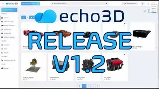 echo3D Release V1.2 - AI Generated Auto-tagging, Drag & Drop, Metadata, Link files & text, and more