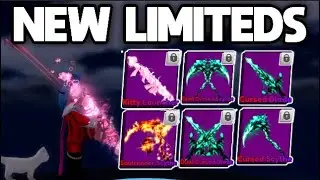 NEW CURSED LIMITEDS  +SHOWCASE!!! MORE In Roblox Blade Ball