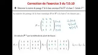 Exercice sur les valeurs propres d'une matrice - Partie 2 sur 2