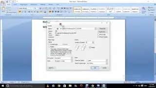 Microsoft Word 2007 use print Option In Hindi and Urdu part 1