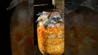 Капуста с тефтелями в банке 