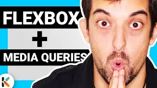 💙 Cómo usar las MEDIA QUERIES en FLEXBOX CSS para crear layouts RESPONSIVE (ejemplo práctico!)