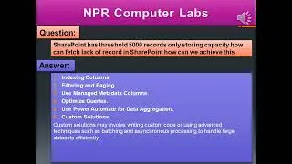 SharePoint has threshold 5000 records only storing capacity how can fetch lack of record in SharePoi