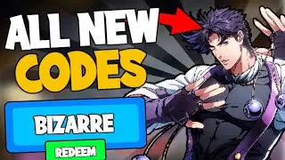 ALL YOUR BIZARRE ADVENTURE CODES! (December 2021) | ROBLOX Codes *SECRET/WORKING*