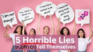 The Dark Truth: 5 Common Lies Women Believe AND How to Overcome Them | Christian Motivation