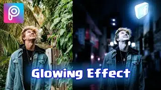 PicsArt Tutorial Glowing Effect Icon Social Media | PicsArt Editing