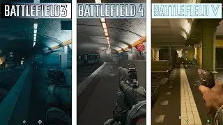 Battlefield 5 VS 4 VS 3 | Operation Metro | Map Evolution