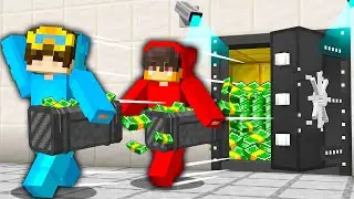 Robbing a Bank Vault in Minecraft!