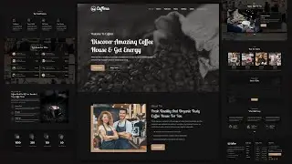 Create Responsive Coffee Shop Website Project With React JS