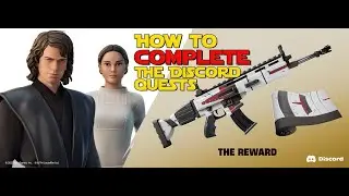 How to COMPLETE the FORTNITE DISCORD QUESTS in 1 Minute & 18 seconds.