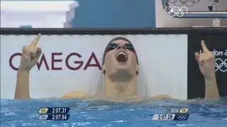 Swimming Mens 200m Breaststroke Final - Gyurta wins Gold - London 2012 Olympic Games Highlights