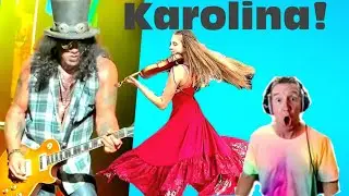 Karolina Protsenko  -  Sweet Child Of Mine ( Guns n Roses) Violin Cover  * REACTION!* 🔥