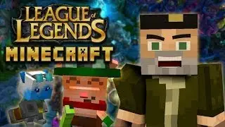 LEAGUE OF LEGENDS MOD | MINECRAFT LOL MOD REVIEW