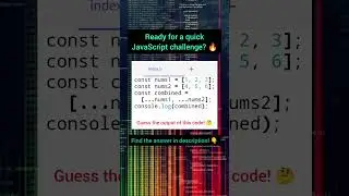 Unlock the Power of the Spread Operator in JavaScript! 🚀 | Coding Tips by OptinexTech #javascript