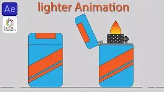 How to Animate a Lighter In After Effects Tutorial | the digital design shop