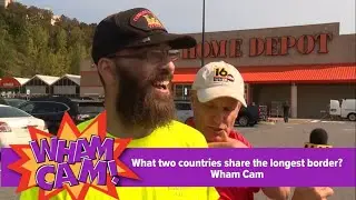 What two countries share the longest border? | Wham Cam
