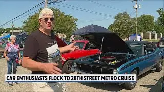 Car enthusiasts flock to 28th Street Metro Cruise