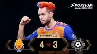 Saiyans FC of THEGREFG VS Olimpo United of CHICHARITO | Full Match Quarterfinals (4-3)