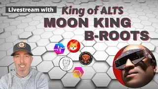 Livestream with MOON KING B-ROOTS  #PulseChain #Hex $MRI $CULT