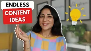 How to NEVER RUN OUT OF CONTENT IDEAS - Coming up with content ideas for Youtube, Social Media, Web