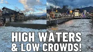 Pigeon Forge & Gatlinburg Tennessee Flooding After Heavy Rainfall Tour