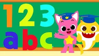 [30 MIN] Fun Counting & ABC songs | Learn 1~10 |  Phonics Songs | 15-Minute Learning with Baby shark