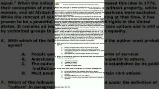 NTS Test Preparation/NTS sample paper