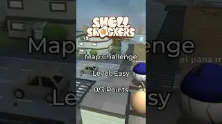 Shell Shockers Map Challenge 1 (Easy Difficulty) #shorts