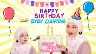 Bibi Qairina terharu! Dapat Birthday Surprise dari Beby Acha, Sufian Suhaimi & team Rusa Music