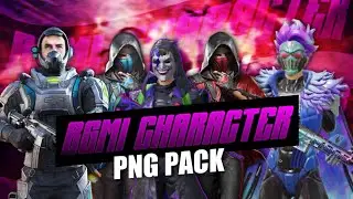 3D CHARACTER PACK | BGMI | PUBG 3D RENDER PACK | 3D CHARACTER PNG PACK FOR ANDROID