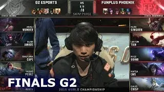 FPX vs G2 - Game 2 | Grand Finals S9 LoL Worlds 2019 | FunPlus Phoenix vs G2 eSports G-2