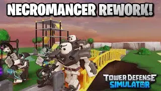 NEW NECROMANCER REWORK IN TDS (NEW UPDATE)! [ROBLOX Tower Defense Simulator]