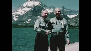 Montana pow wow 1960: National Governors' Meeting, Glacier National Park