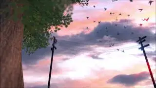 Boids Birds in Blender