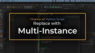 Cinema 4D Script: Replace with Multi-Instance