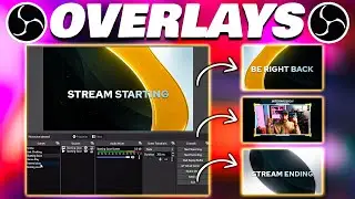 How to Install & Use Overlays in OBS | Tutorial