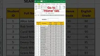 Dynamic Search Box in Excel: How To Search in Excel