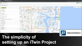 Setup an iTwin Project for MicroStation's Collaboration Workflows