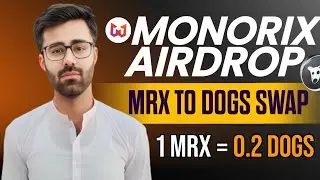 How To Swap MRX To Dogs Token || MRX To Dogs Token Swapping || Monorix Airdrop Withdraw Update