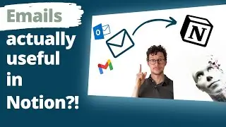 How to sync your emails with Notion II Summarise and extract tasks automatically with AI for Notion